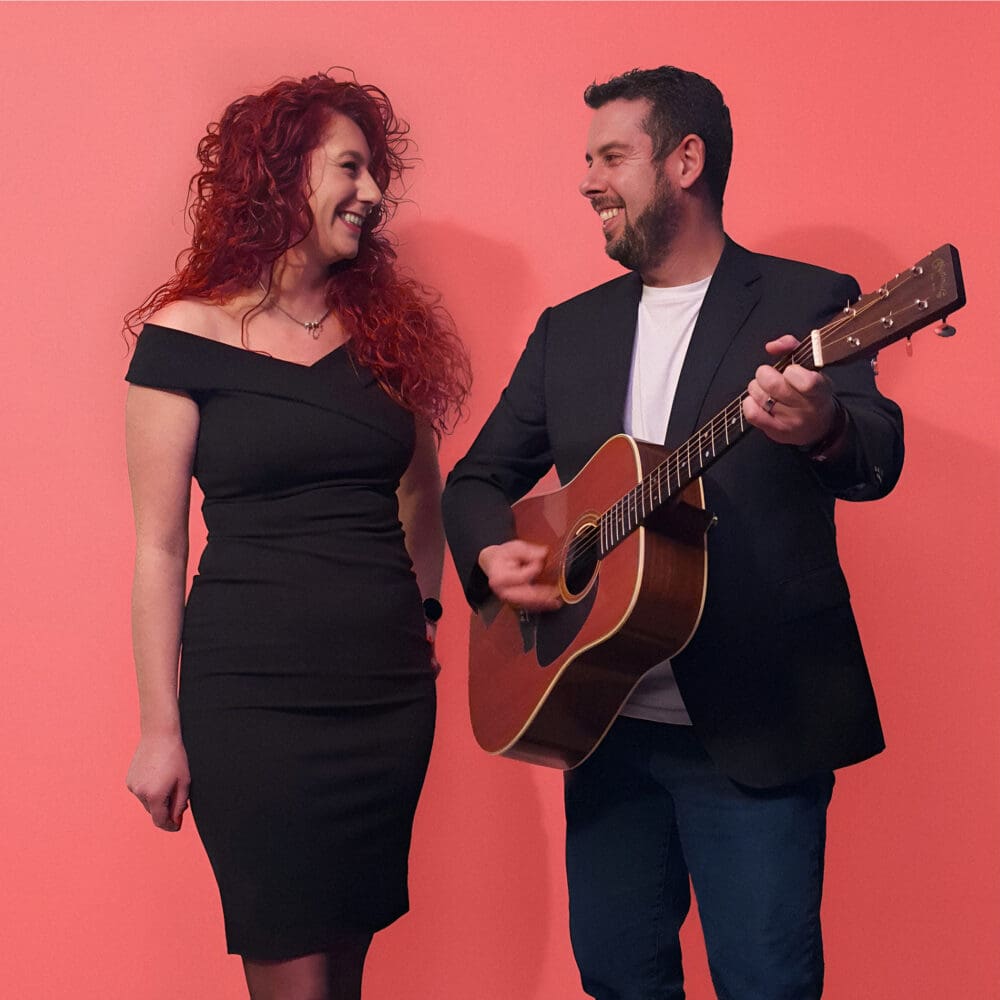 Pauline en Mark akoestische muziek